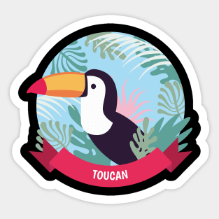 Cute Toucan Sticker